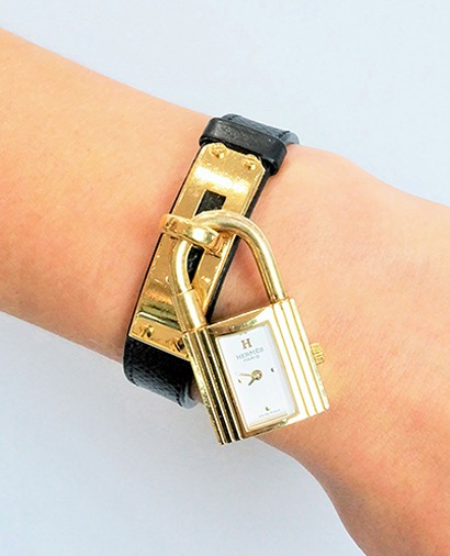 Hermes Kelly Watch, front view